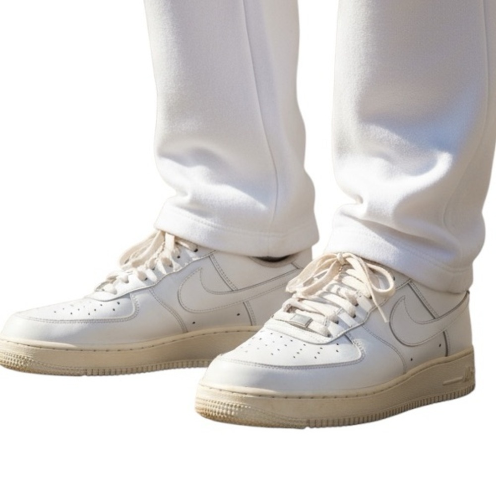 NIKE Men's Classic Air Force white 
 Street Sneakers Size 12 street style skater